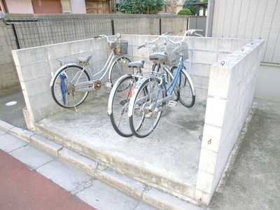 Other common areas. On-site is a bicycle parking lot