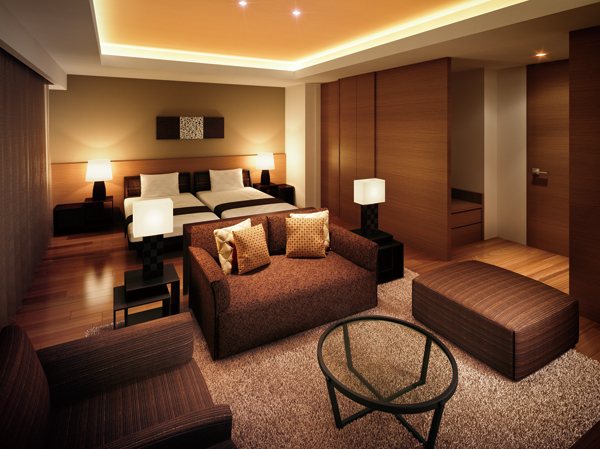 Shared facilities.  [Guest Room (modern) Rendering] Prepare a guest room in Lucent I (2 floor) to enjoy your stay without hesitation to our valued customers. Western-style luxury nestled in a hotel-like [Guest Room (modern)] Whenese-style room that can also be used to, such as group activities, such as calligraphy and tea ceremony [Guest Room (Japanese)] We have prepared the two chambers of.