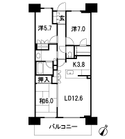 Floor: 3LDK + WIC, the occupied area: 78.23 sq m, Price: 37,080,000 yen, now on sale