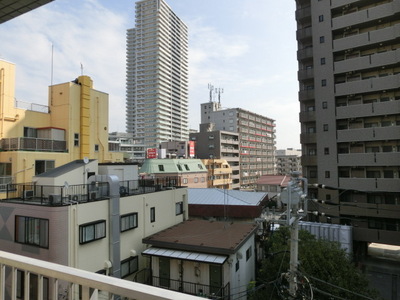 View. It is a view from the fourth floor.