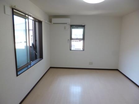 Living and room. Windows are many sunny