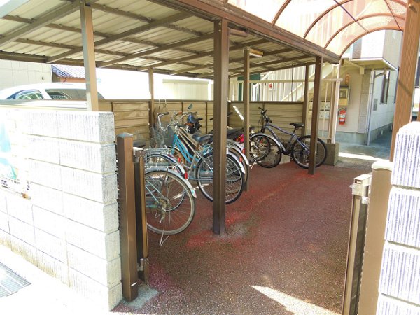 Other common areas. Bicycle-parking space