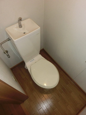 Toilet. Bidet can be installed