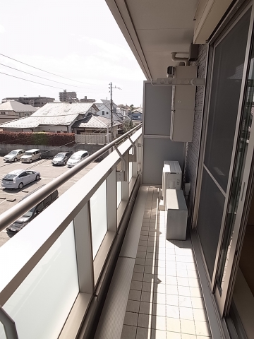 Balcony. It is a lot Hoseru balcony your laundry ☆