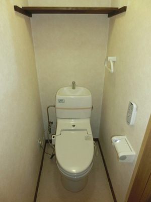 Toilet. With Washlet