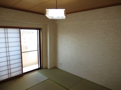 Living and room. Sunny Japanese-style room about 6 quires