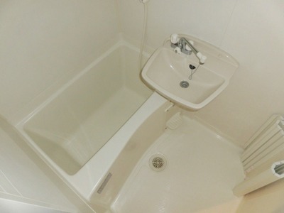 Bath. Bathroom with wash basin