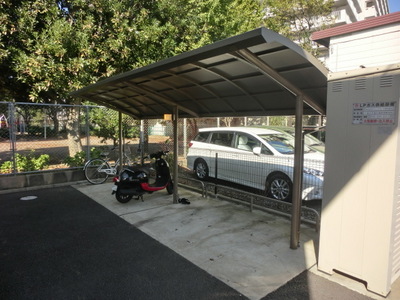 Other common areas. Covered parking lot