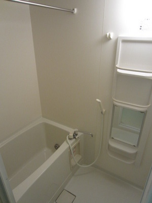 Bath. Bathroom with additional heating function.