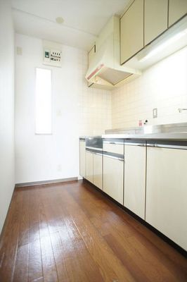 Kitchen. Kitchen space of leisurely spread.