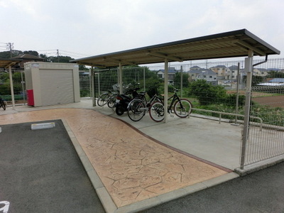 Other common areas. Bicycle-parking space