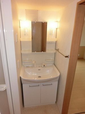 Washroom. Independent wash basin