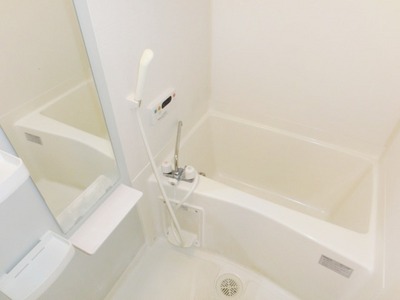 Bath. Bus with a bathroom dryer