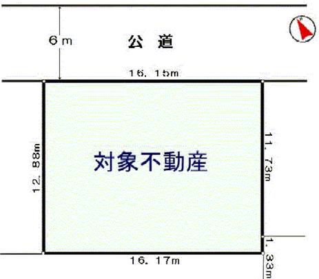 Compartment figure. Land plots land area / 209.00 sq m