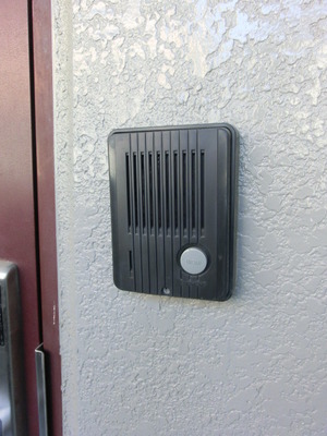 Security. Intercom equipped