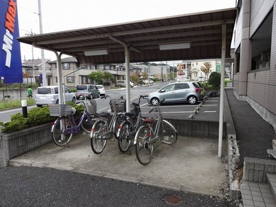 Other common areas. Covered parking lot of peace of mind on a rainy day