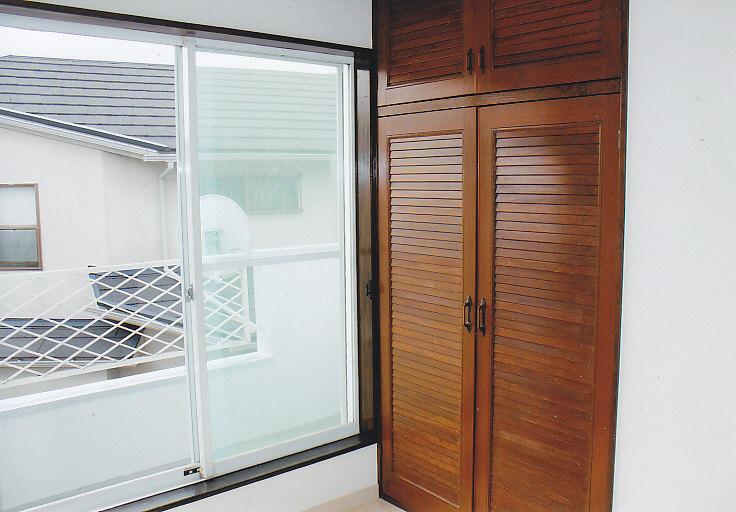 Other introspection. Storage lot with a closet