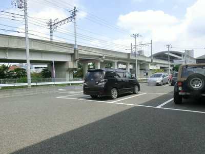 Parking lot. Parking lot