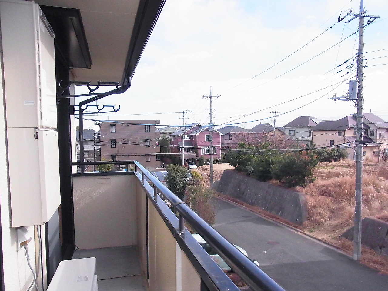 Balcony. 2 rooms worth of balcony