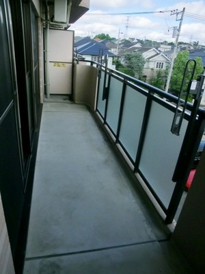 View. Spacious balcony