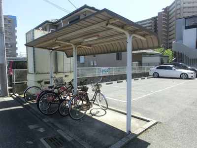 Other common areas. Bicycle-parking space