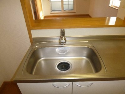 Kitchen. Easy-to-use large sink