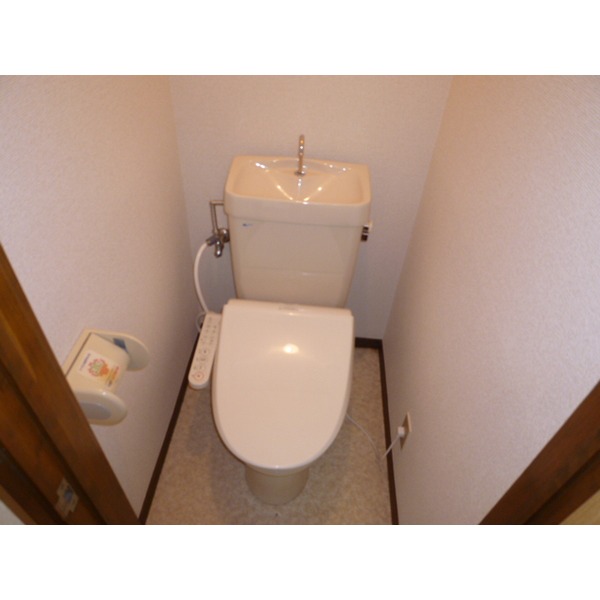 Toilet. With Washlet