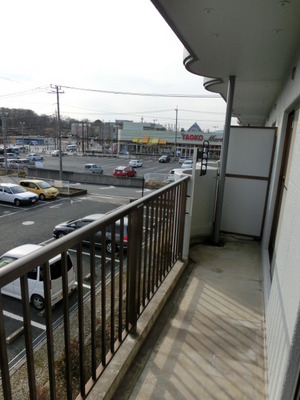 Balcony. Spacious balcony