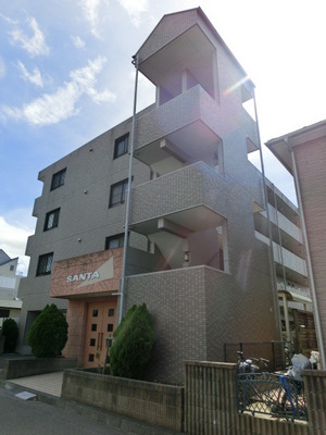 Building appearance. Auto-lock is correspondence of apartment.