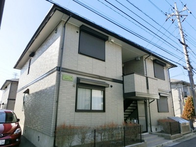 Building appearance. Daiwa House construction of apartment