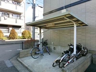 Other common areas. Is a parking lot with a roof.