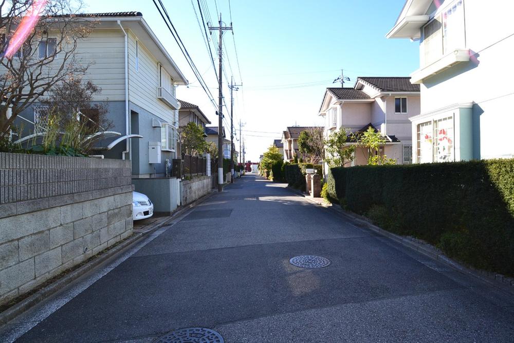 Local photos, including front road. State of the west front of the road (12 May 2013) Shooting