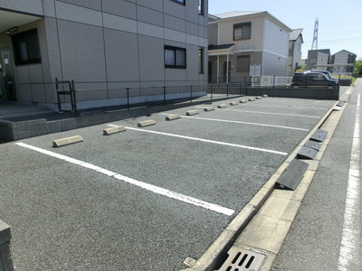 Parking lot. There is parking on site