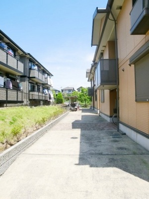 Other common areas. Site of margin Bicycle-parking space