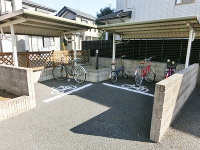 Other common areas. Covered parking lot