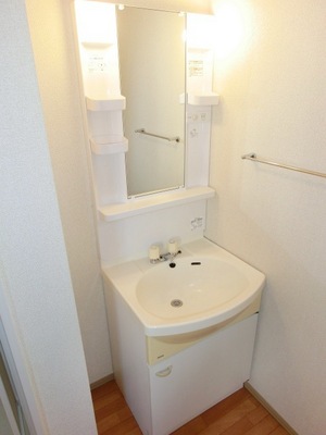 Washroom. Separate vanity