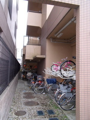 Other common areas. Bicycle shelter