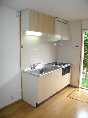 Kitchen. Gas is a 3-neck system Kitchen