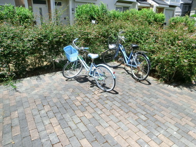 Other common areas. Bicycle parking space