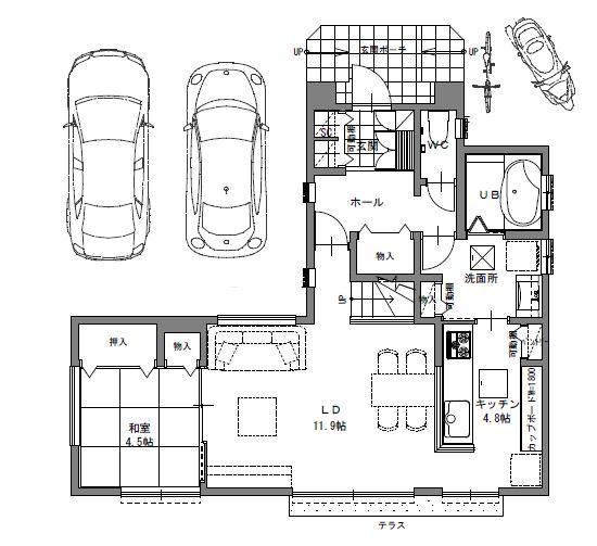 Floor plan. 37,800,000 yen, 4LDK, Land area 171.69 sq m , Building area 101.62 sq m