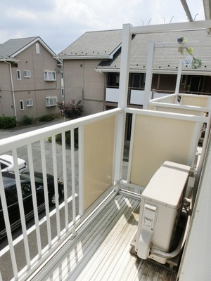 Balcony. Airy balcony