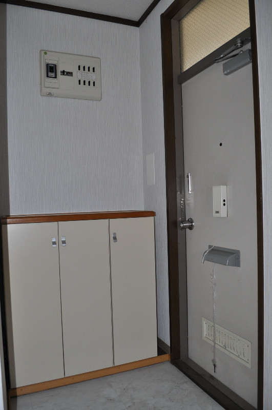 Entrance. Shoes is BOX.