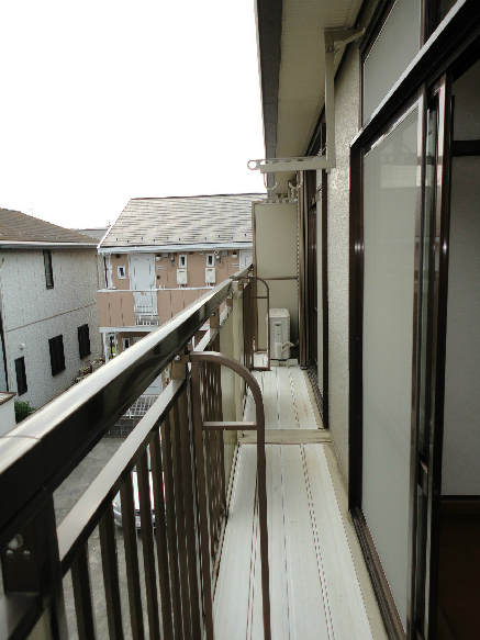 Balcony. Sunny