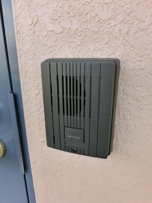 Security. This apartment with intercom.