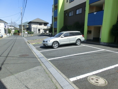 Parking lot. There is parking on site