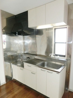 Kitchen. You can gas stove installation.