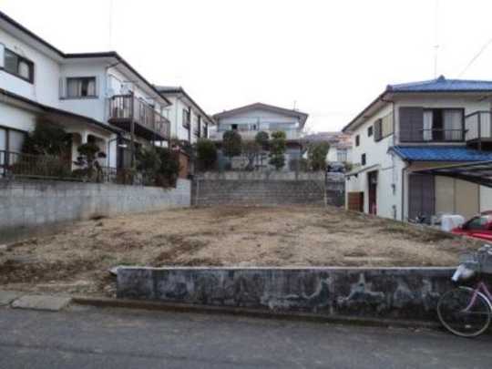 Local land photo. Sotobo 8-minute walk from the "Honda Station"