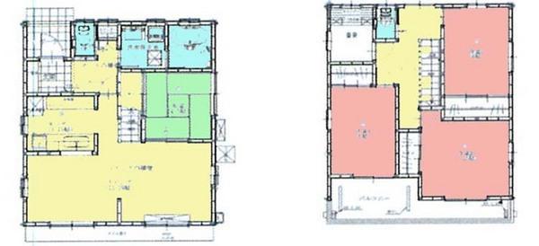 Floor plan. 24,800,000 yen, 4LDK, Land area 126.42 sq m , Building area 103.51 sq m