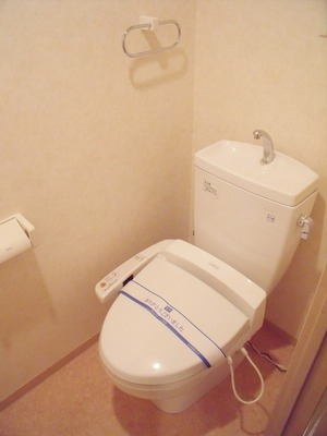 Toilet. Toilet is with a bidet