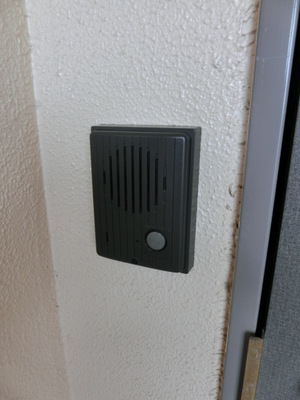 Security. Intercom with apartment